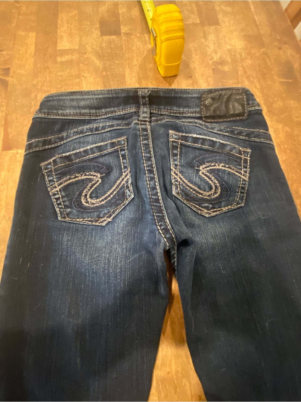 Silver Jeans Women's Dark Blue Bootcut Jeans - Picture 6 of 8